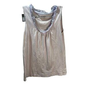 LOFT Sleeveless Pullover Top U Neck Small‎